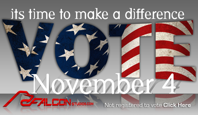 Rock the Vote, Falcon Studios, Register to Vote