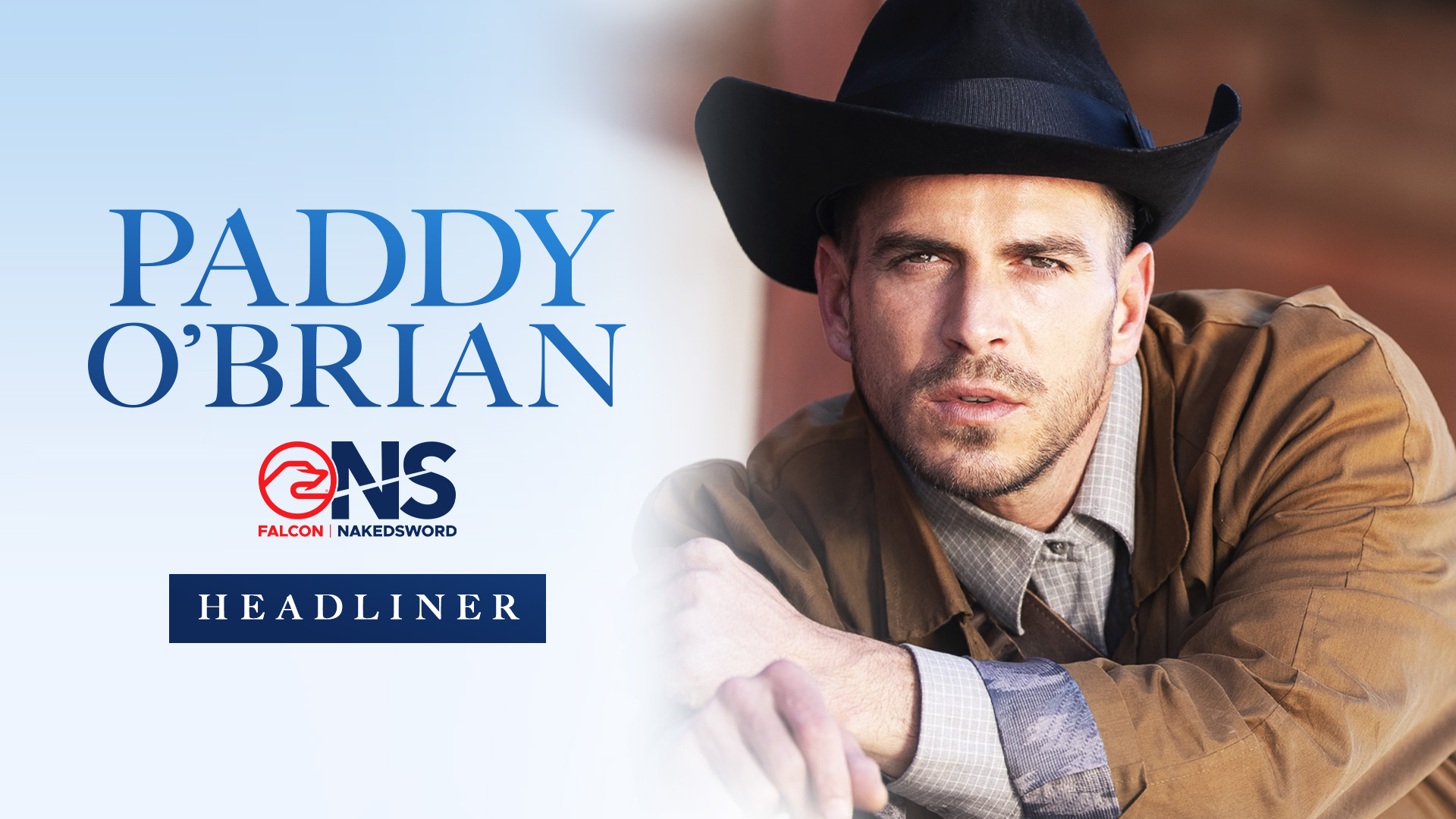 Paddy O'Brian Re-Signs as Falcon | NakedSword Headliner